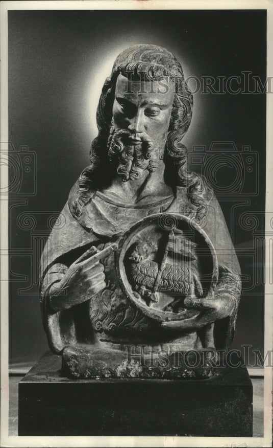 1964 French "Saint John the Baptist" given to Milwaukee Art Center.-Historic Images