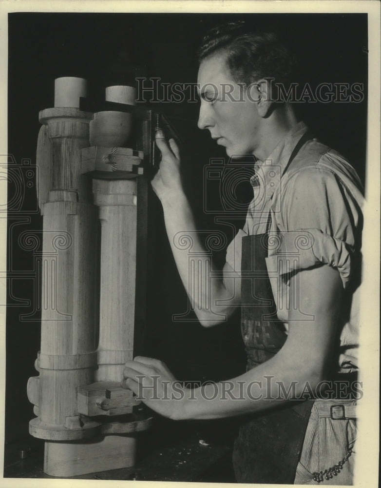 1937  Milwaukee Trade and Technical High, student, pattern maker - Historic Images