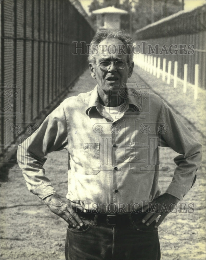 1960 Press Photo Henry Fonda, as Clarence Earl Gideon, in Gideon's Trumpet.- Historic Images