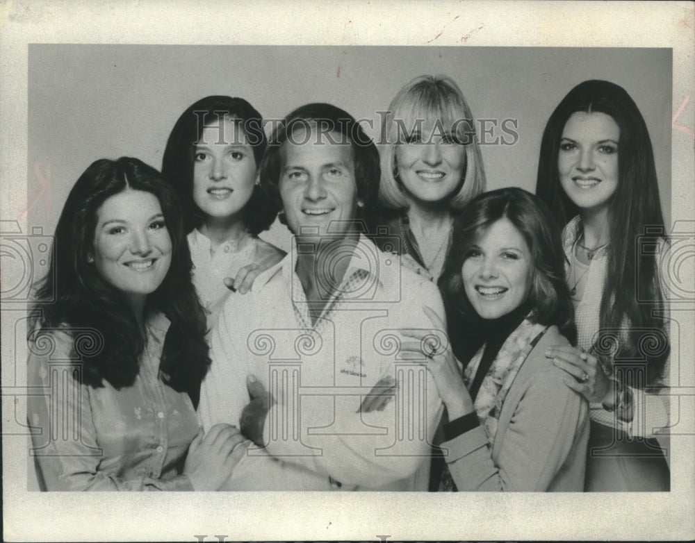 1978 Press Photo Pat Boone and his Family in &quot;Pat Boone and Family&quot; - mjx58435- Historic Images
