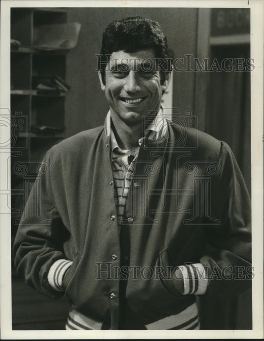 1979 Press Photo NFL's Joe Namath from "The Waverly Wonders" and NBC-Tv show.- Historic Images