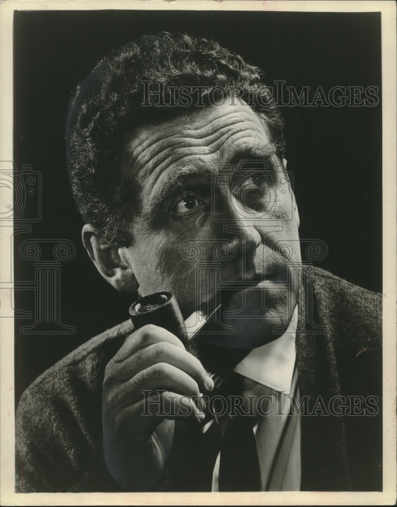 1966 Press Photo Actor James Whitmore - mjx59280-Historic Images