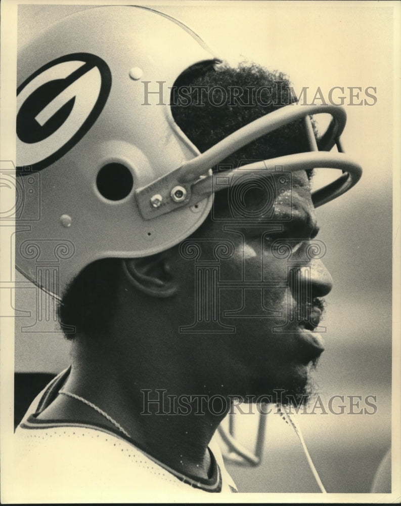 1976 Press Photo Willie Buchanon of Green Bay Packers - mjx61813- Historic Images