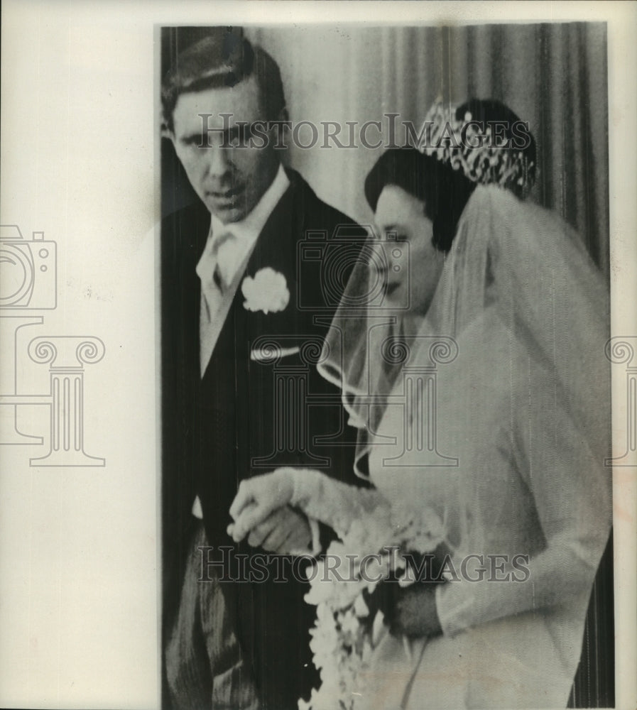 1960 Press Photo Earl Of Snowden With Wife Princess Margaret Of England - Historic Images