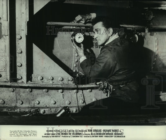 1966 Kirk Douglas in "The Heroes of Telemark" - Historic Images
