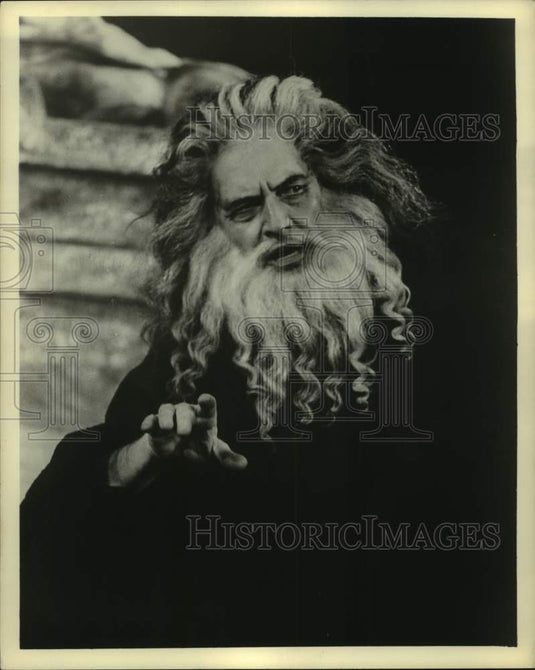 1962 Press Photo Fredric March In "Gideon" At Plymouth Theatre - Historic Images