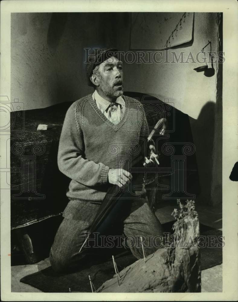 1968 Press Photo Anthony Quinn in &quot;Zorba, the Greek&quot; - Historic Images