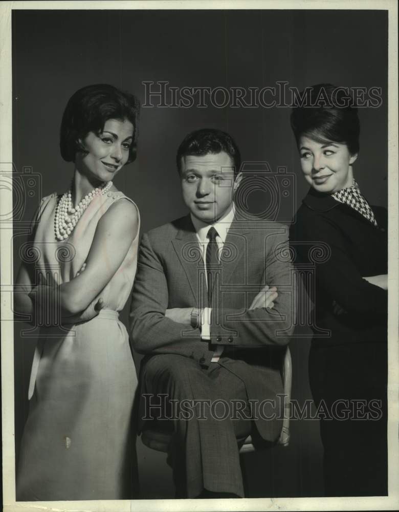 1963 The Three Lawrences On &quot;The Bell Telephone Hour&quot;-Historic Images