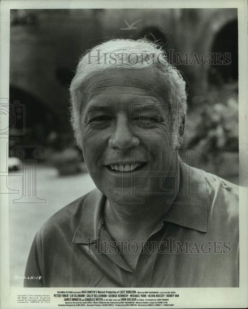 1973 Press Photo George Kennedy In &quot;Los Horizon&quot; - Historic Images
