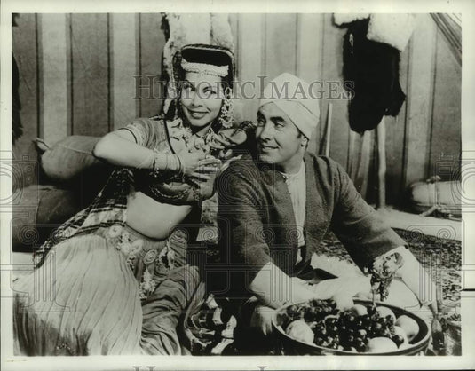 1963 Tyrone Power With Native Dancer In "King Of The Khyber Rifles"-Historic Images