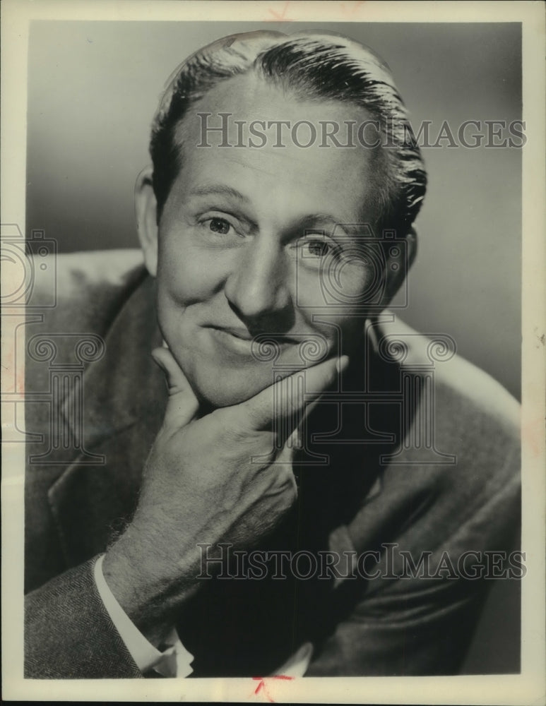 1959 Press Photo Portrait of a People Watcher-Art Linkletter - mjx65560- Historic Images