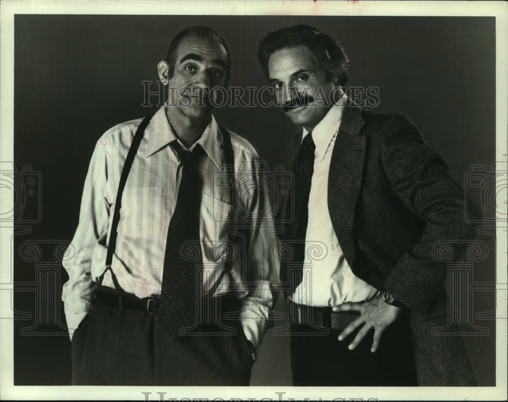 1975 Hal Linden, other actor stars in &quot;Barney Miller.&quot; - Historic Images