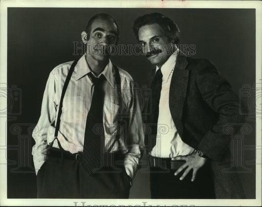 1975 Hal Linden, other actor stars in "Barney Miller." - Historic Images