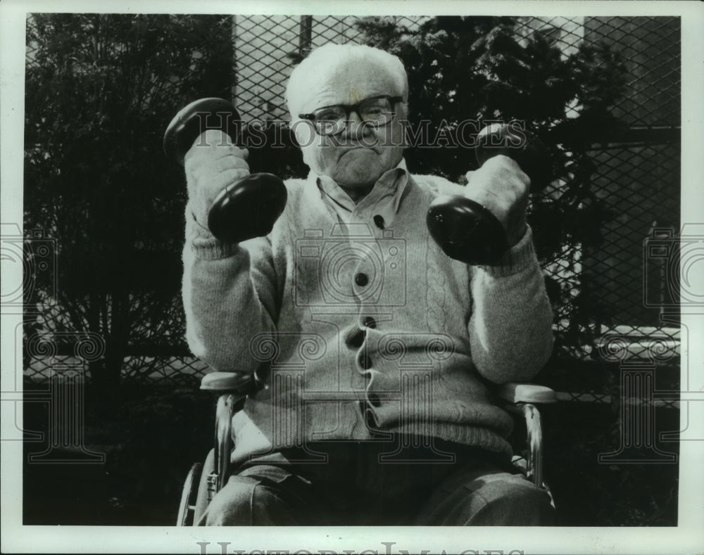 1984 Press Photo James Cagney stars as "Terrible Joe Moran," an ex-boxing champ- Historic Images