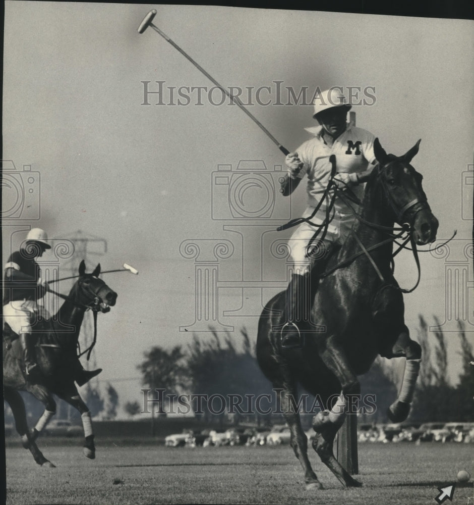 1954 Milwaukee Polo player Pedro Silvero - Historic Images
