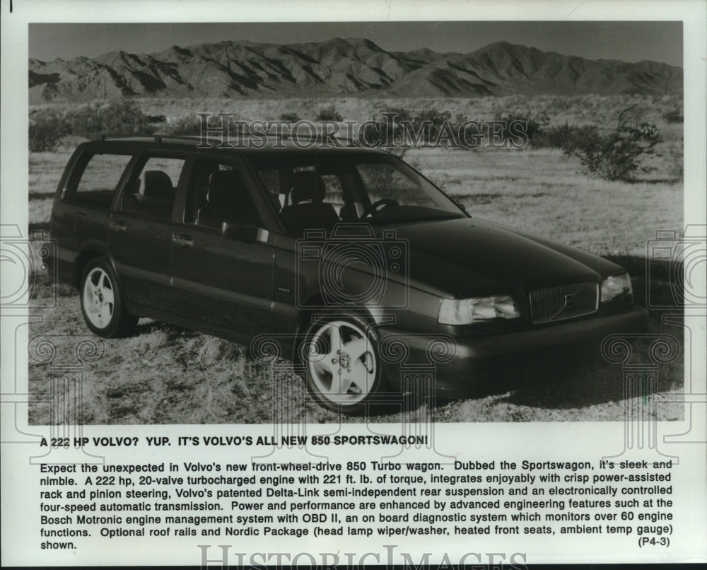 1994 Volvo's 850 Turbo Wagon dubbed the "Sportswagon" - Historic Images
