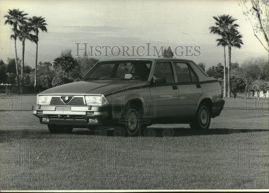 1987 Press Photo 1987 Alfa Romeo Milano automobile - Historic Images