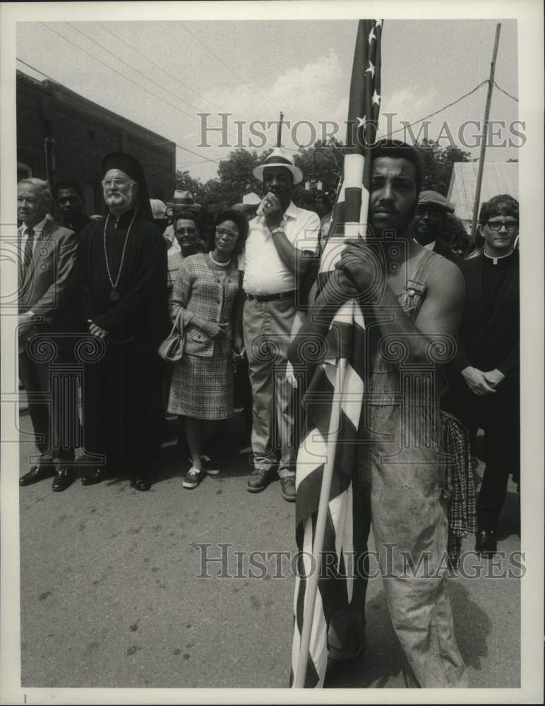 1978 Press Photo Cast members of World Premiere movie, &quot;King&quot; - mjx68154- Historic Images