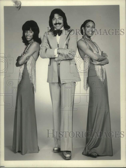 1974 Press Photo Singers Tony Orland and Dawn - mjx68284- Historic Images