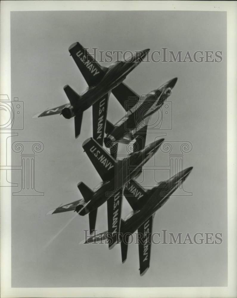 1969 Press Photo U.S. Navy Blue Angles - mjx68531-Historic Images