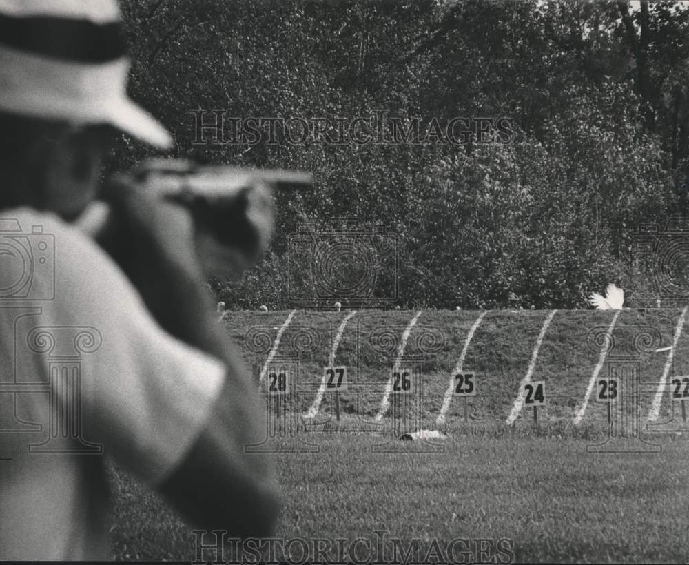 1970 Press Photo Kewaskum Kiwanis Club Turkey Shoot - mjx71900- Historic Images