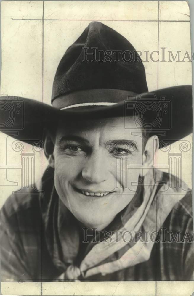 1942 Press Photo Actor Charles (Buck) Jones - mjx72389 - Historic Images