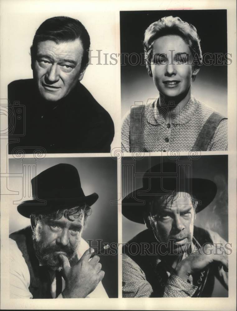 1967 Actors Vera Miles, Lee Marvin, John Wayne and other-Historic Images