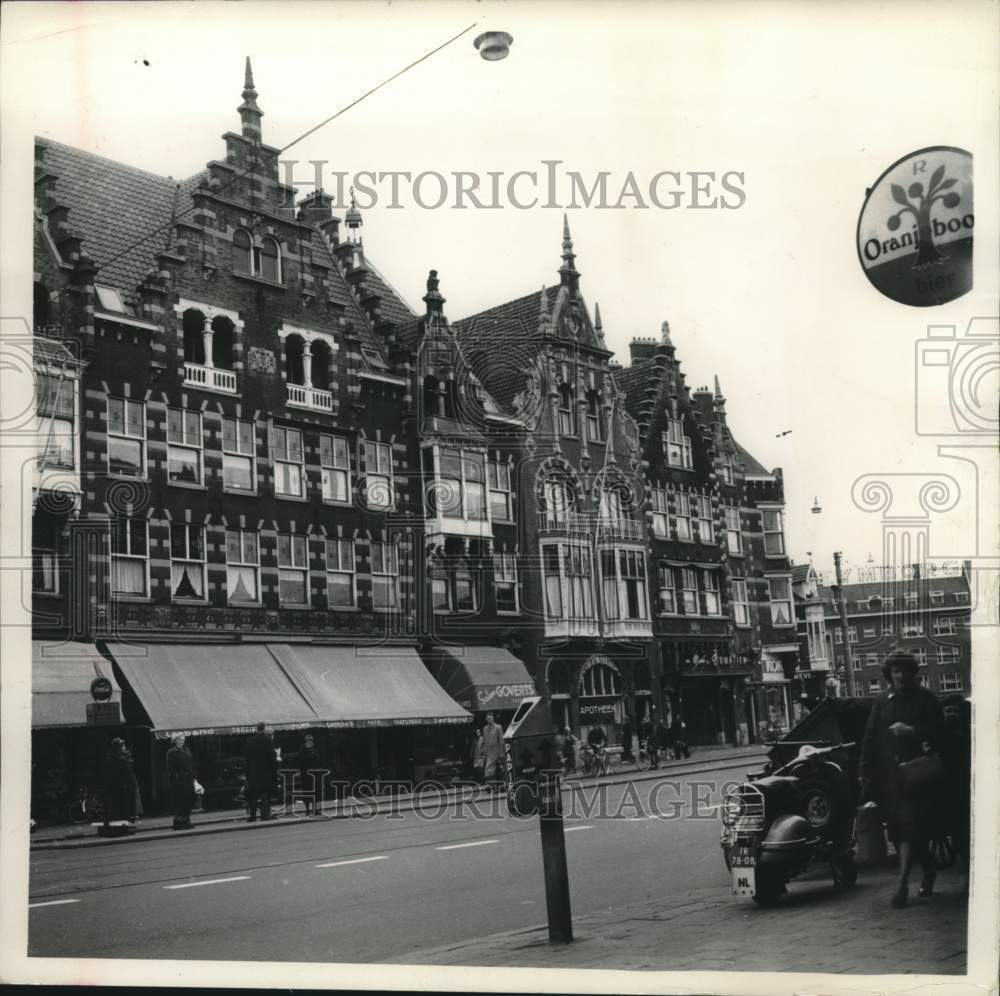 1962 Press Photo Holland Cities - Rotterdam Still Has Many Century-old Buildings - Historic Images
