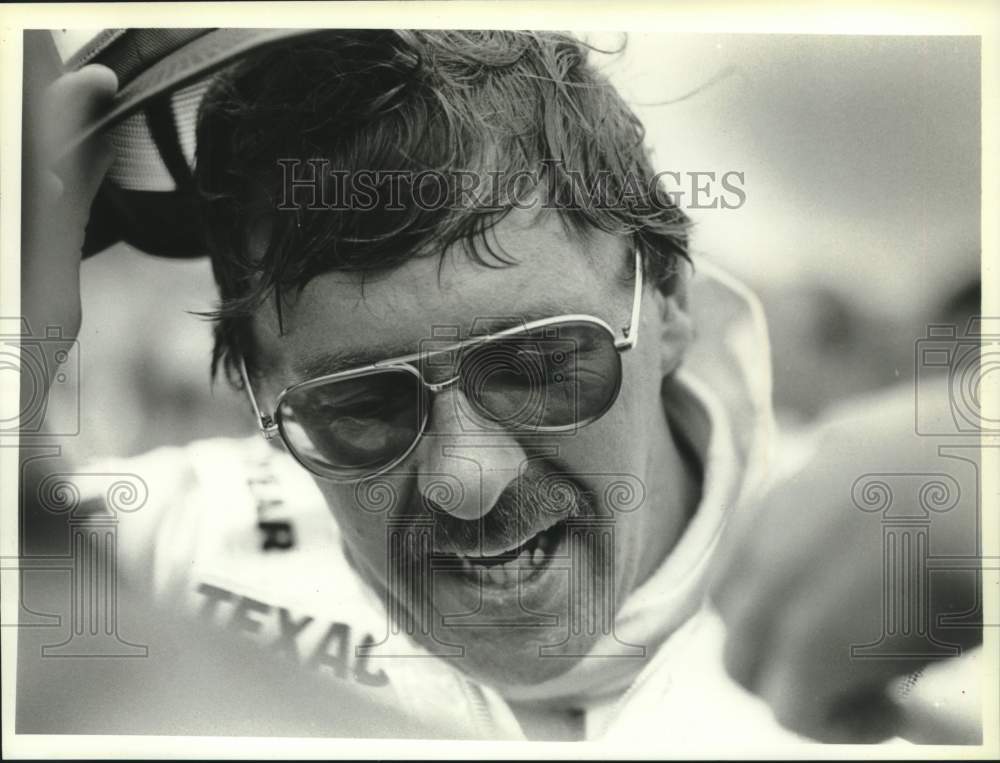 1982 Press Photo Tom Sneva wins the Bettenhausen 200 at State Fair Park Speedway - Historic Images