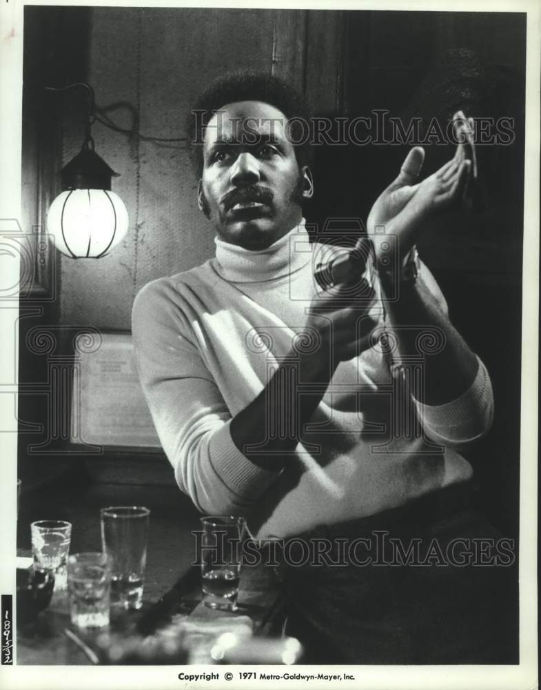 1971 Press Photo Actor Richard Roundtree - mjx75017 - Historic Images