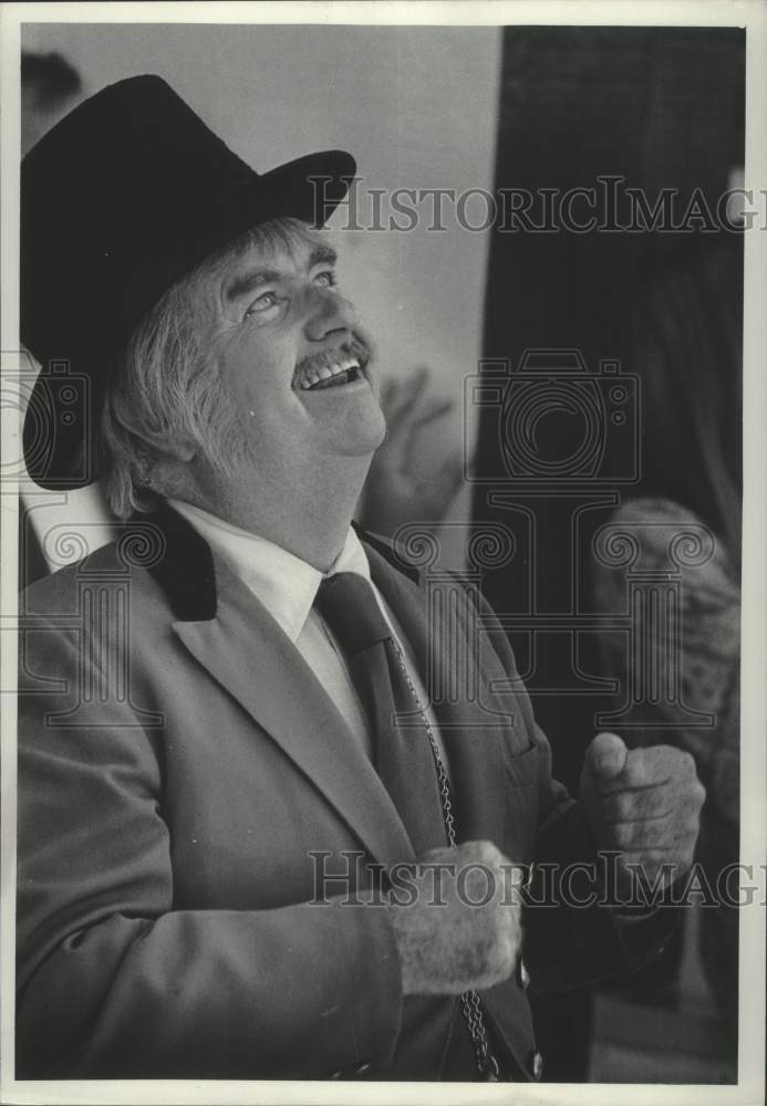 1977 Press Photo Actor Bob Keeshan, Creator/Star of &quot;Captain Kangaroo&quot; - Historic Images