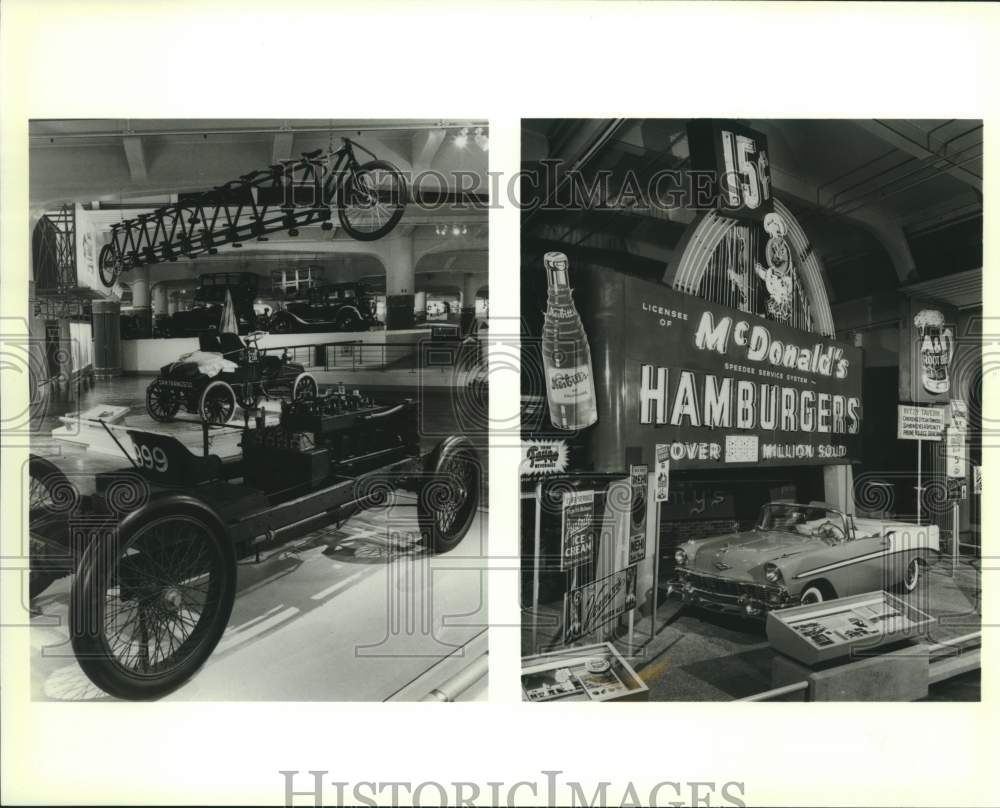 1989 Henry Ford Museum &amp; Greenfield Village exhibits, Michigan - Historic Images
