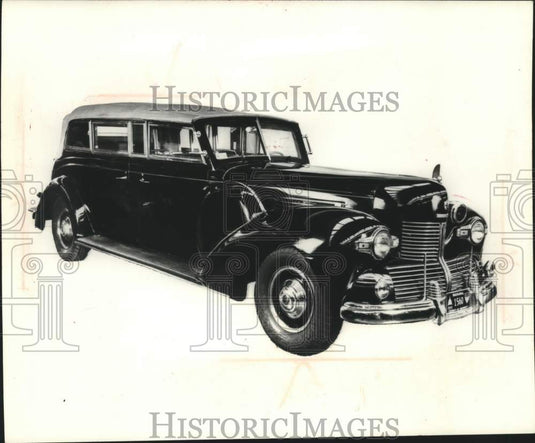 1981 Press Photo 1939 "Sunshine Special" car of Presidents Roosevelt and Truman - Historic Images