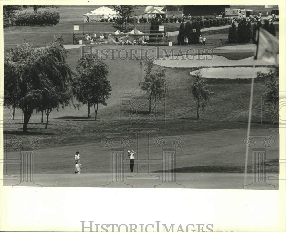 1982 Press Photo View of Tuckaway Country Club in Franklin, Wisconsin.- Historic Images