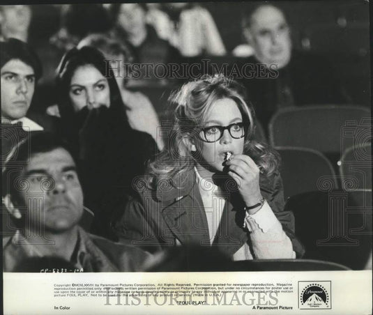 1978 Press Photo Actress Goldie Hawn Stars in Paramount Pictures' "Foul Play" - Historic Images