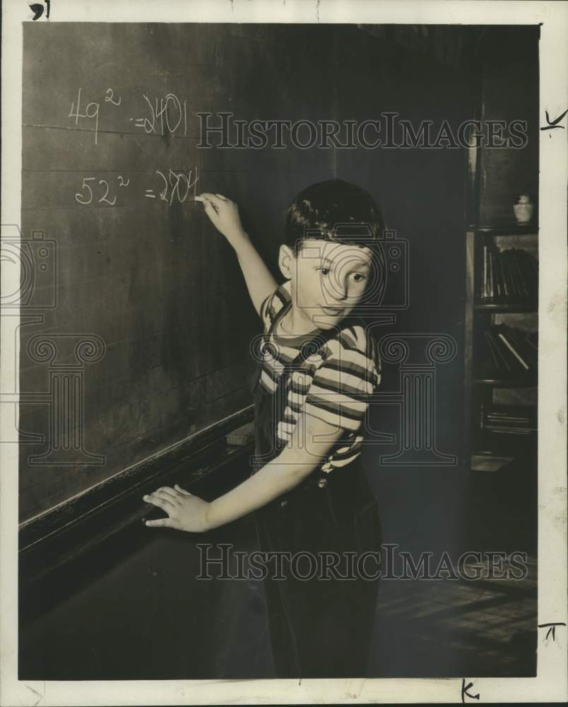 1945 Joel Kupperman, Math Whiz and Participant on &quot;Quiz Kids&quot; - Historic Images
