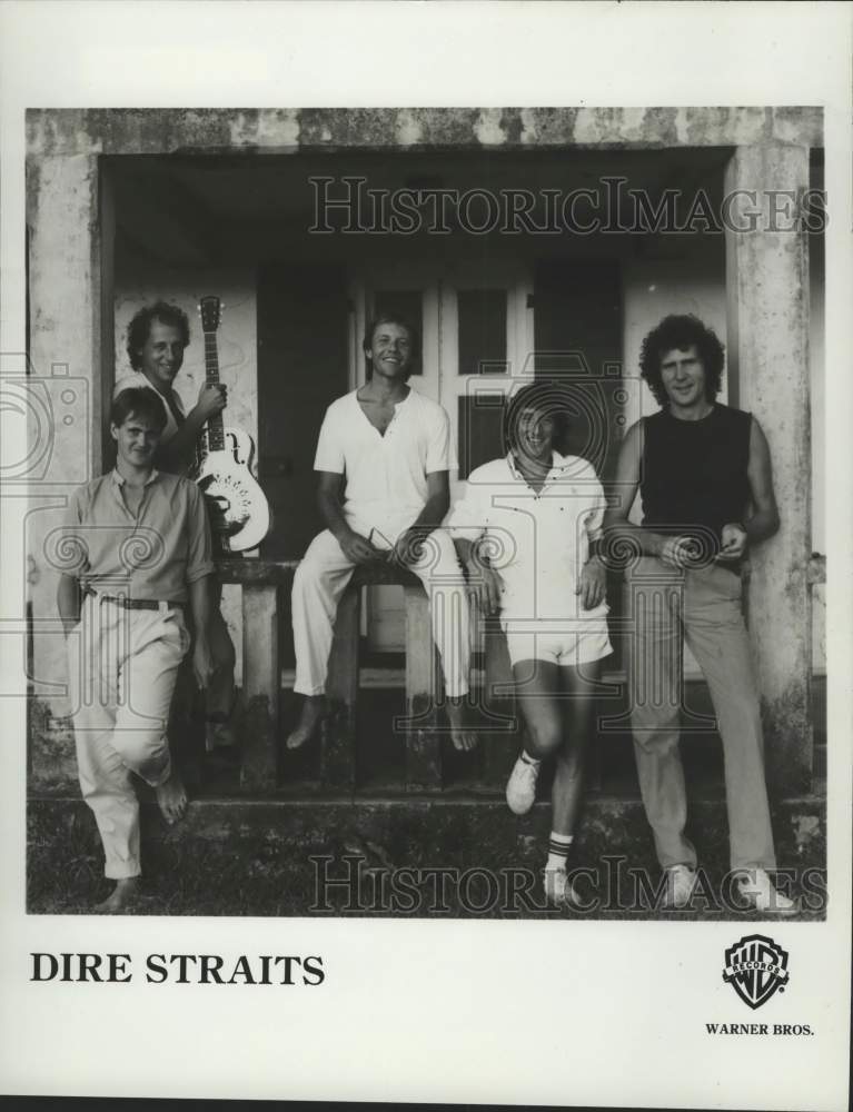 1985 Dire Straights, Rock Band Music Group - Historic Images