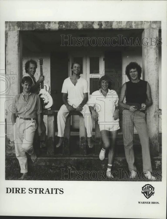 1985 Dire Straights, Rock Band Music Group - Historic Images