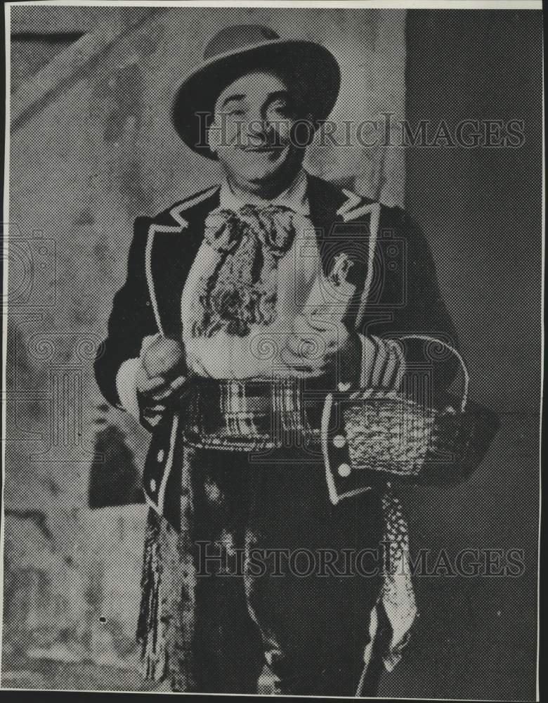 Press Photo Italian opera star Enrico Caruso - Historic Images