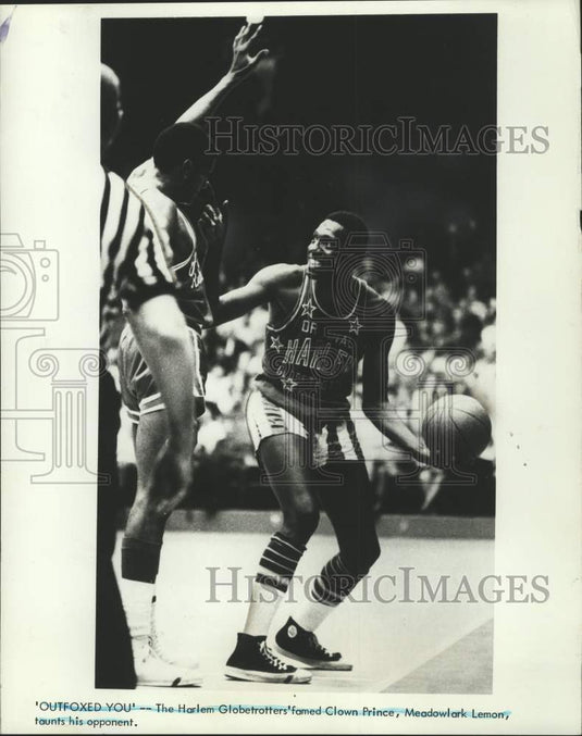 1972 Meadowlark Lemon of the Harlem Globetrotters - Historic Images