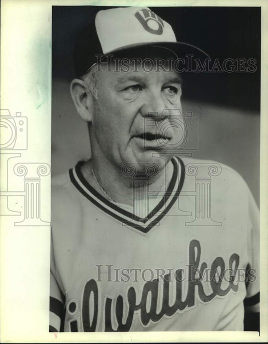 1982 Press Photo Milwaukee's Harvey Kuenn - mjx84053- Historic Images