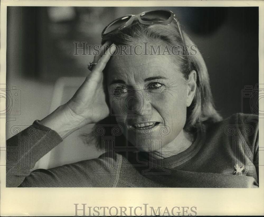 1975 Nancy Chaffee Kiner, Tennis Player - Historic Images