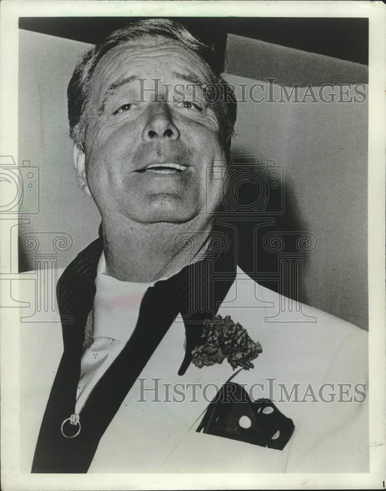 1973 Press Photo Actor Jackie Gleason - Historic Images