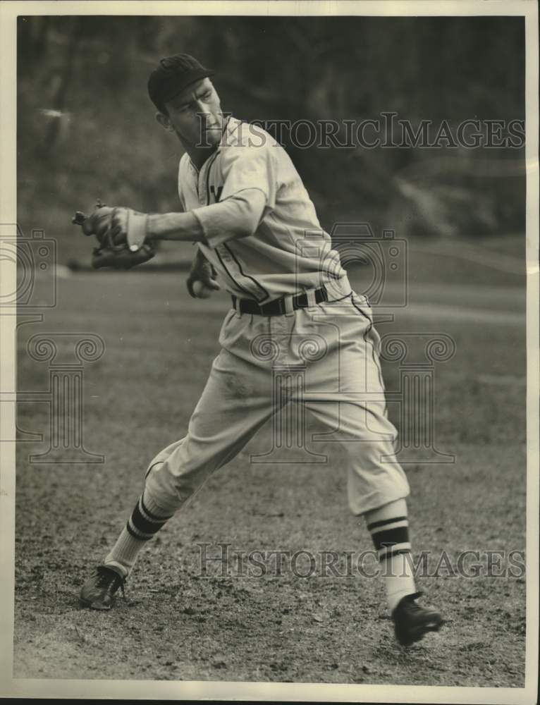 1938 Press Photo Walter Knickmeyer of the St. Louis Knickmeyer&#39;s, Arkansas - Historic Images