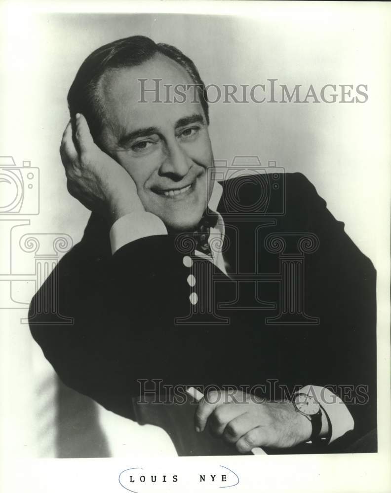 1972 Press Photo Comedian Louis Nye - Historic Images