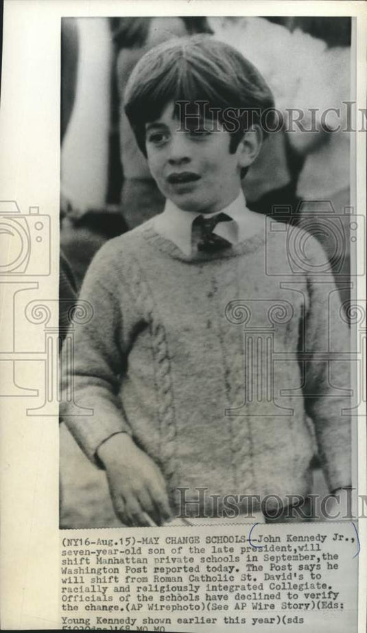 1968 Son of President Kennedy, John Kennedy Junior - Historic Images