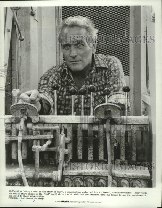 1984 Press Photo United States Actor Paul Newman in "Harry & Son" - Historic Images