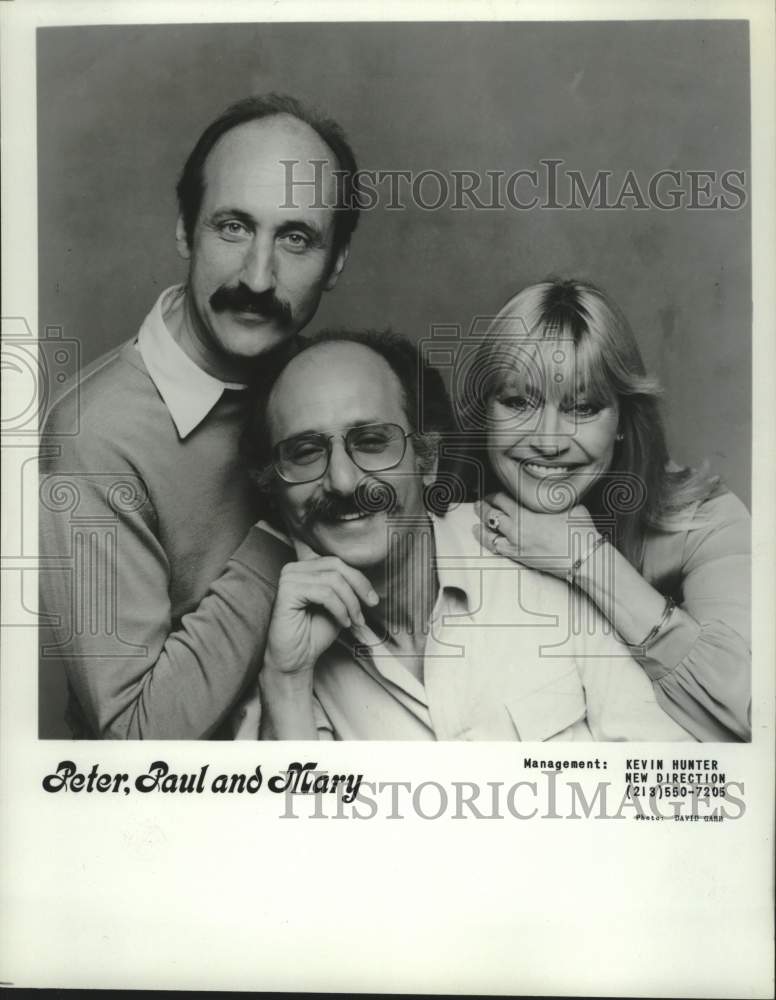 1982 Press Photo Singing group Peter, Paul and Mary - Historic Images