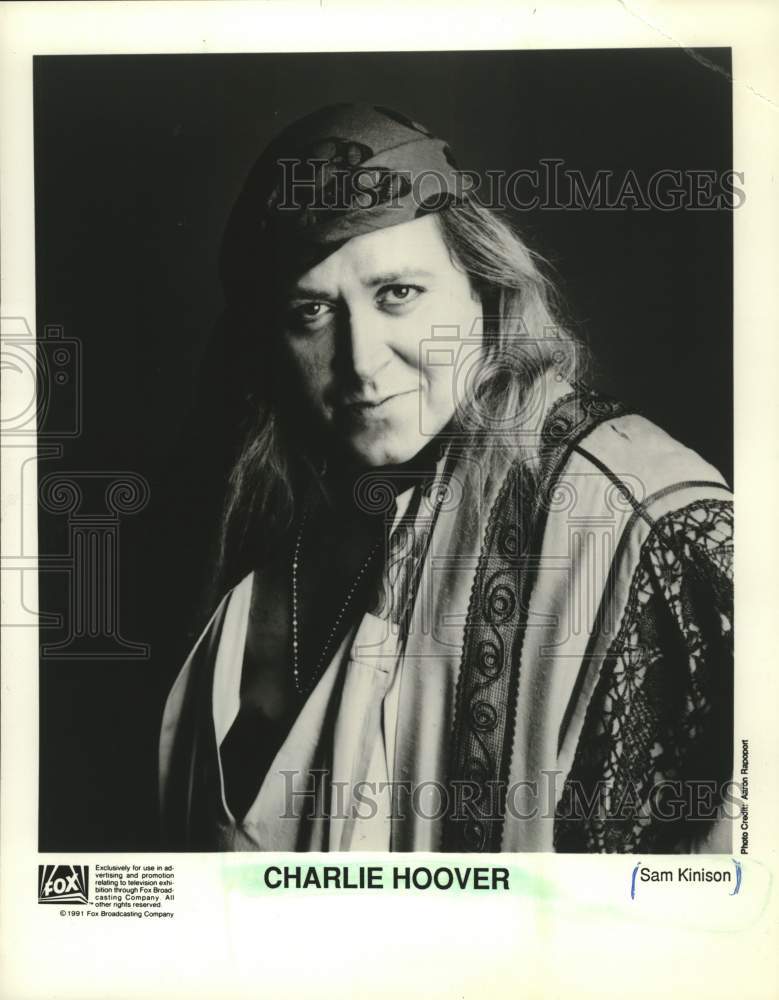 1991 Press Photo Comedian Sam Kinison in the Film &quot;Charlie Hoover&quot; - Historic Images