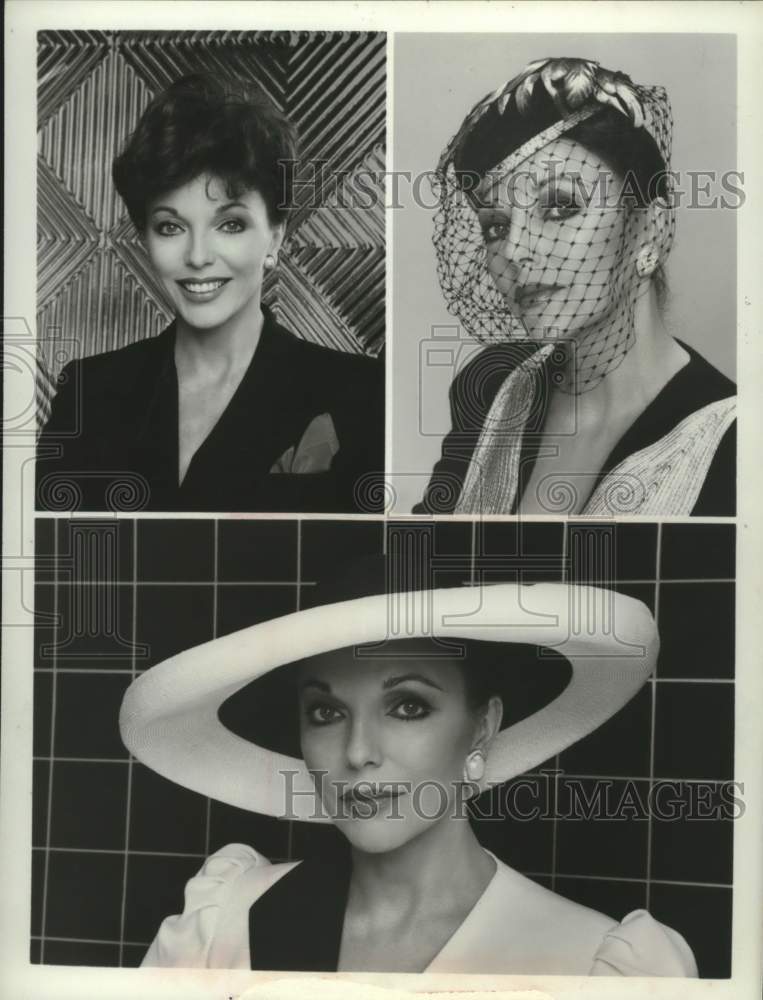 1985 Press Photo Actress Joan Collins - Historic Images